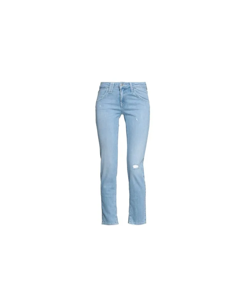 Roy Roger's HOSEN & RÖCKE - Jeanshosenauf YOOX.COM Blau