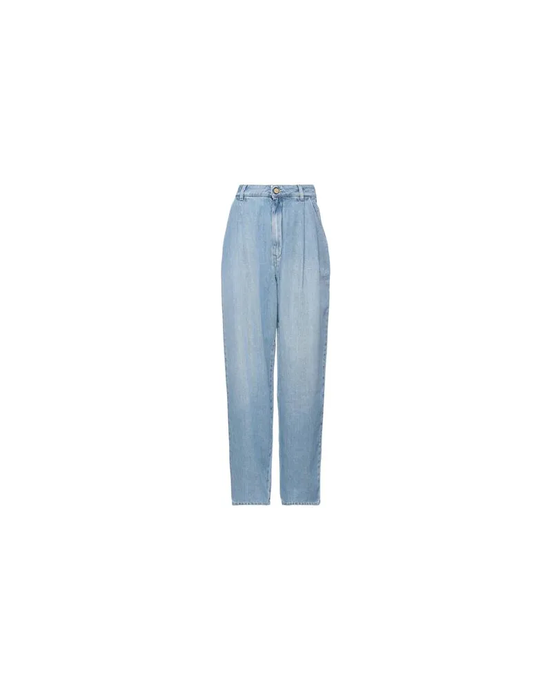 ALYSI HOSEN & RÖCKE - Jeanshosenauf YOOX.COM Blau