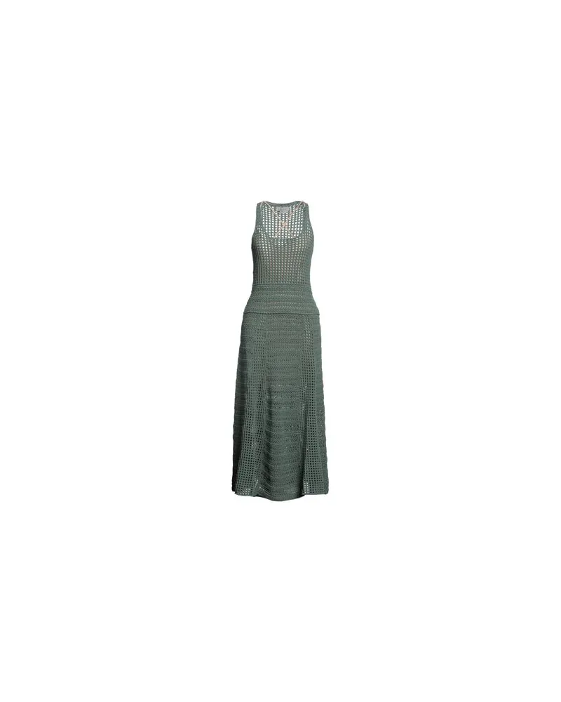 Anna Molinari KLEIDER - Maxi-Kleiderauf YOOX.COM Grün