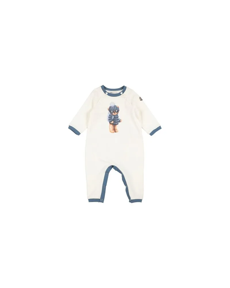Moncler NEUGEBORENE - Babystrampler & -Latzhoseauf YOOX.COM Cremeweiß