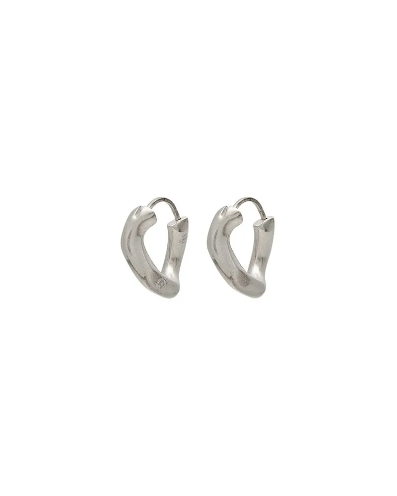 Maison Margiela SCHMUCK und UHREN - Ohrringeauf YOOX.COM Silber