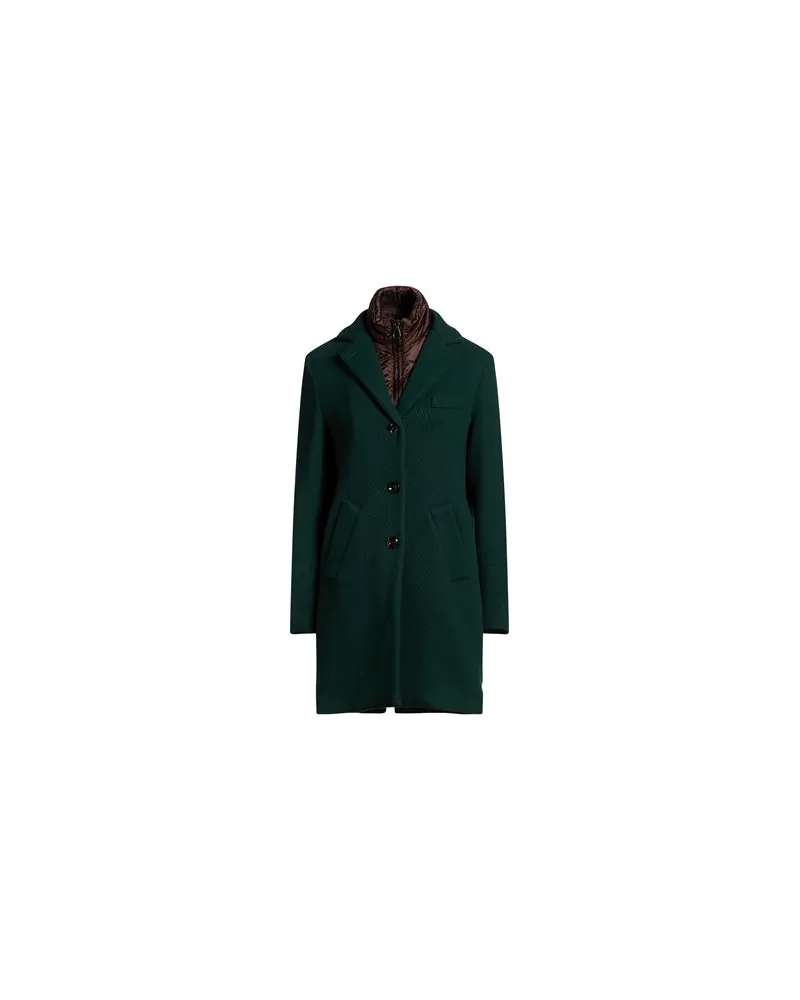 Paltò JACKEN & MÄNTEL - Mäntelauf YOOX.COM Smaragdgrün