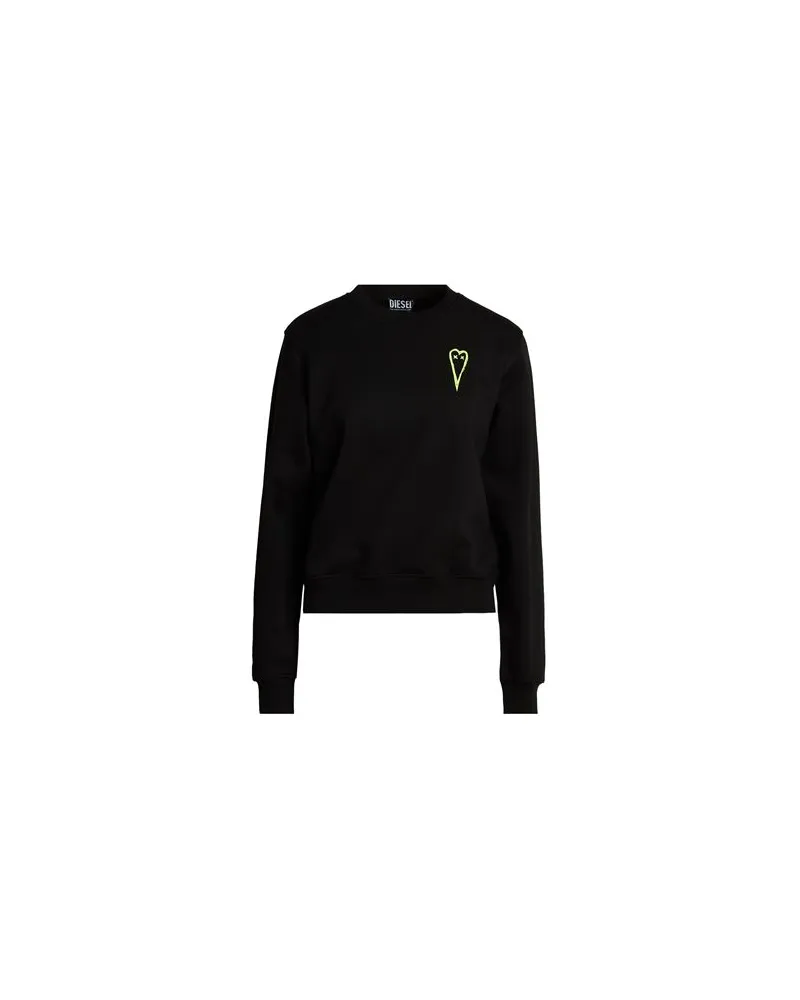 Diesel TOPS - Sweatshirtsauf YOOX.COM Schwarz