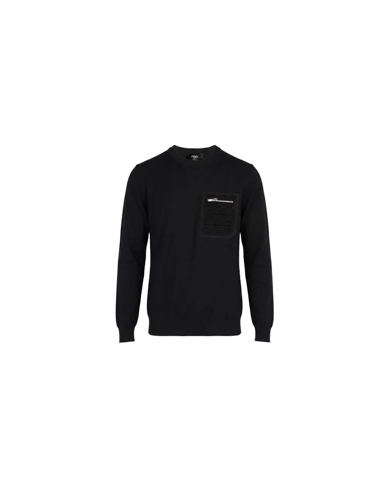 Fendi STRICKWAREN - Pulloverauf YOOX.COM Schwarz