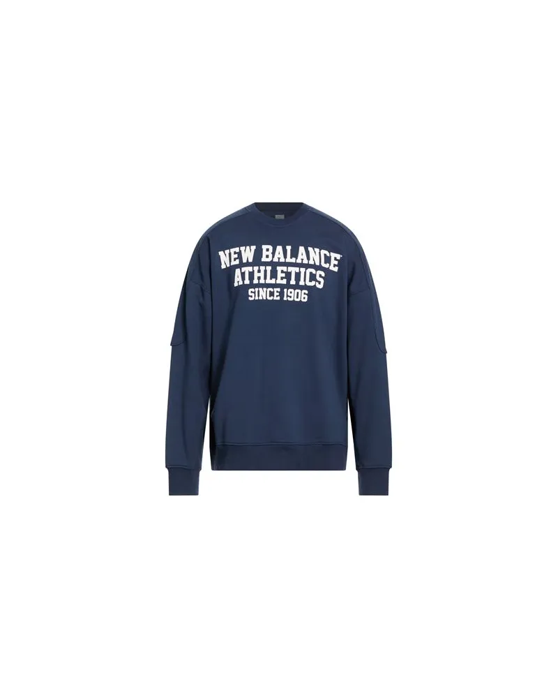 New Balance TOPS - Sweatshirtsauf YOOX.COM Marineblau