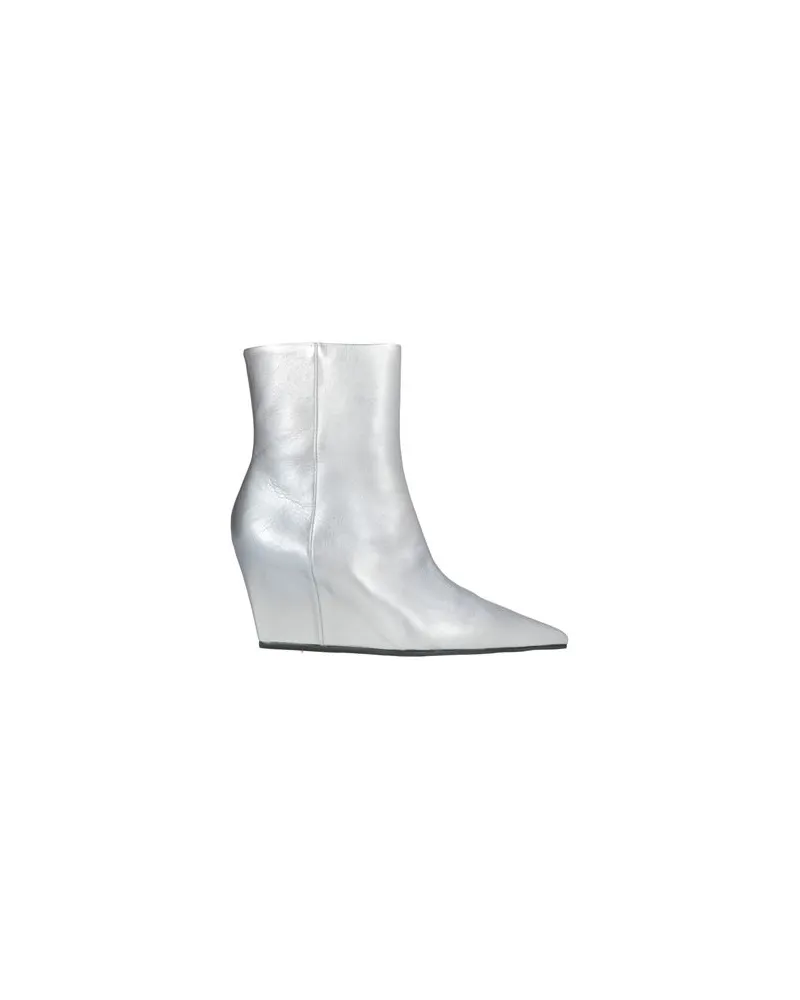 Vic Matié SCHUHE - Stiefelettenauf YOOX.COM Silber