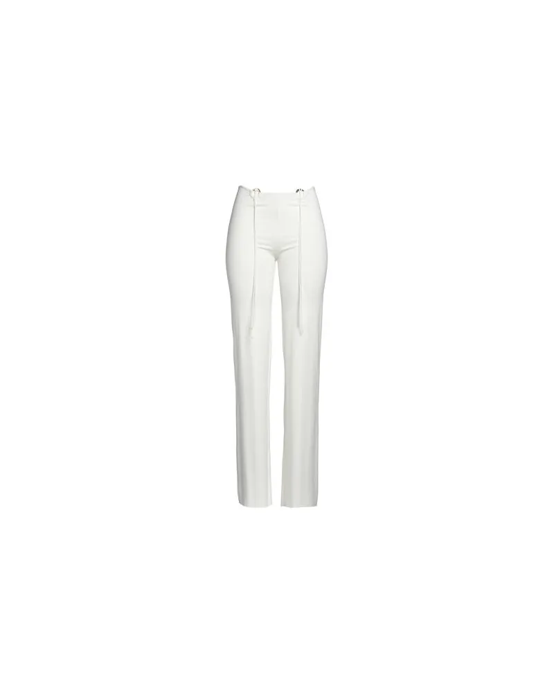 MANURÍ HOSEN & RÖCKE - Hosenauf YOOX.COM Weiß