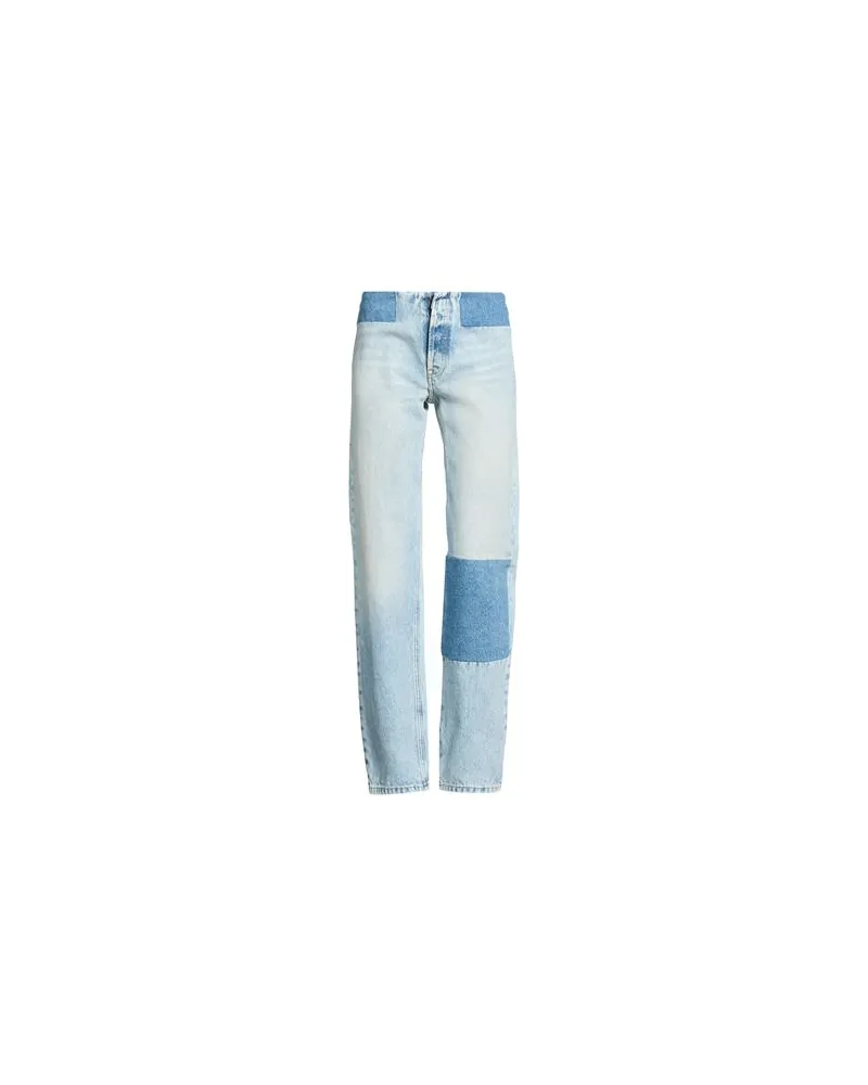 Maison Margiela HOSEN & RÖCKE - Jeanshosenauf YOOX.COM Blau
