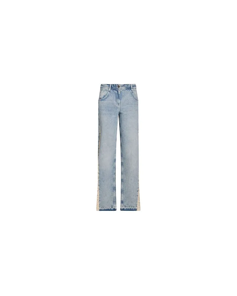 Blumarine HOSEN & RÖCKE - Jeanshosenauf YOOX.COM Blau