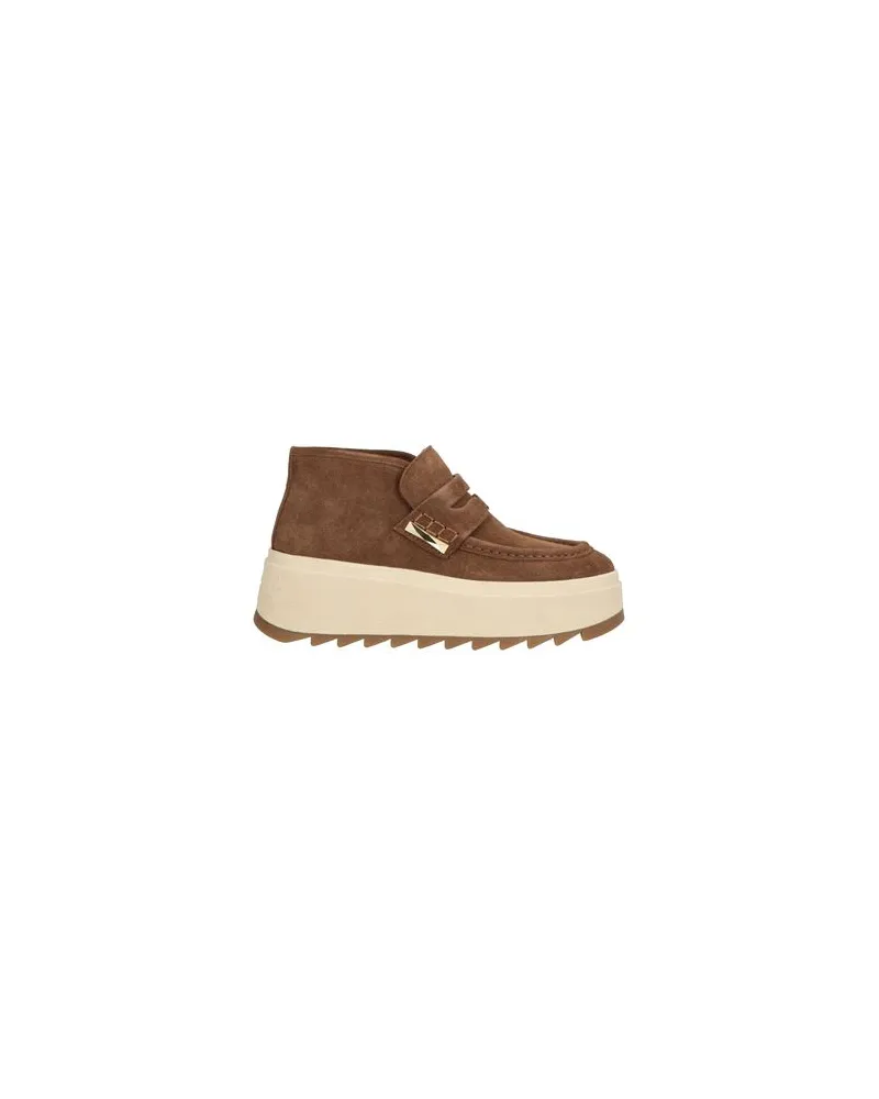 ash SCHUHE - Stiefelettenauf YOOX.COM Braun