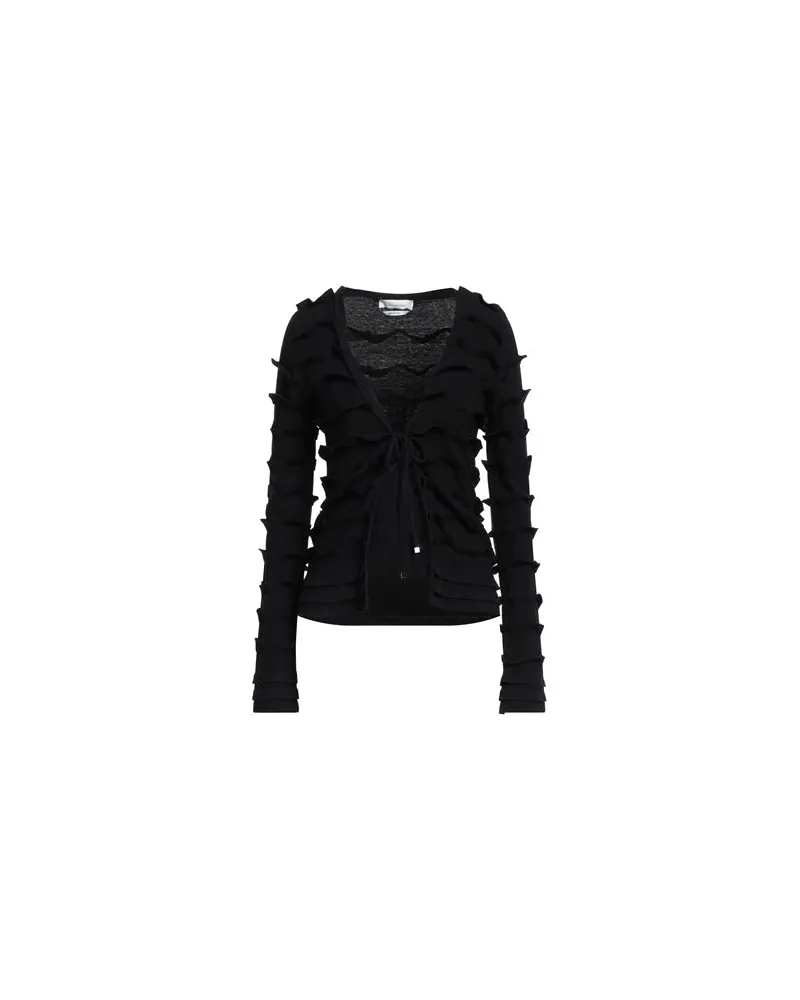 Blumarine STRICKWAREN - Strickjackenauf YOOX.COM Schwarz