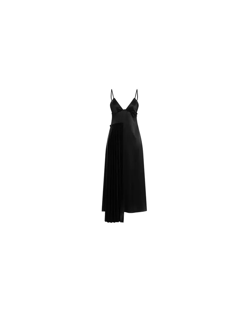 OFF-WHITE KLEIDER - Maxi-Kleiderauf YOOX.COM Schwarz