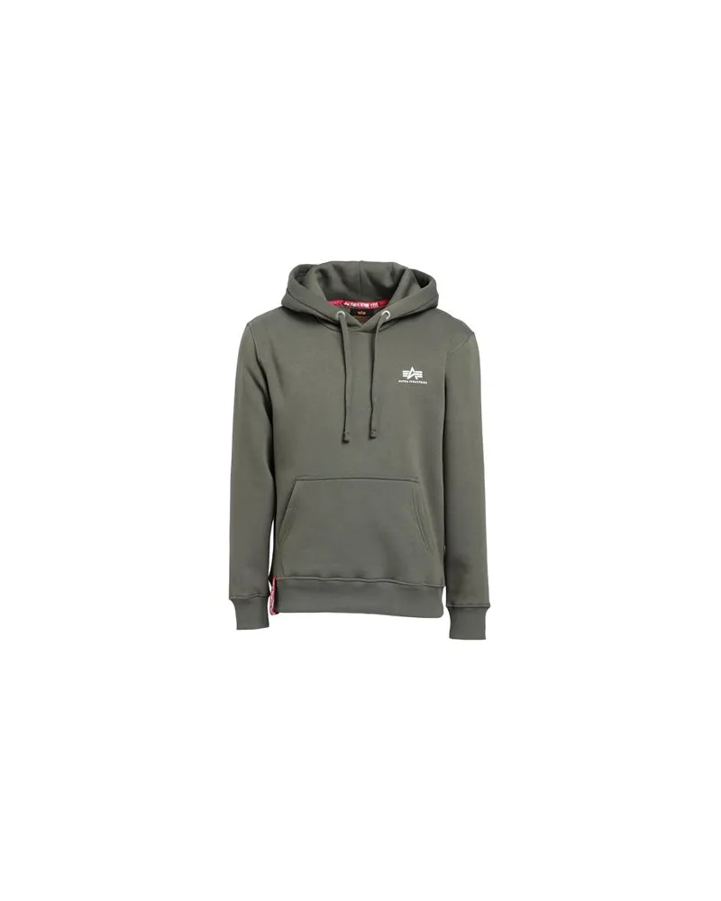 Alpha Industries TOPS - Sweatshirtsauf YOOX.COM Militärgrün