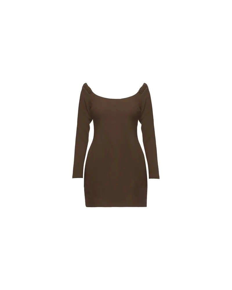 KHAITE KLEIDER - Mini-Kleiderauf YOOX.COM Schokobraun