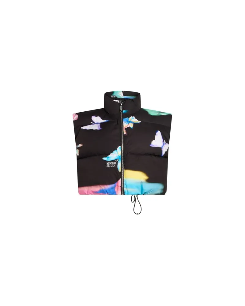 Moschino JACKEN & MÄNTEL - Westenauf YOOX.COM Schwarz