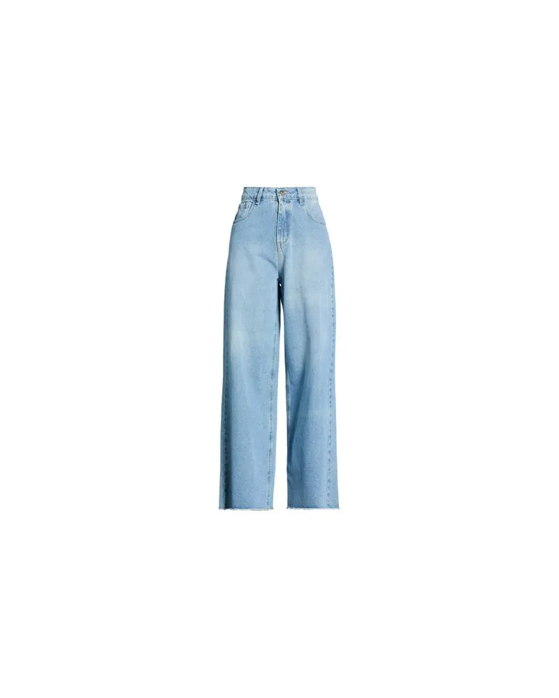 B.yu HOSEN & RÖCKE - Jeanshosenauf YOOX.COM Blau