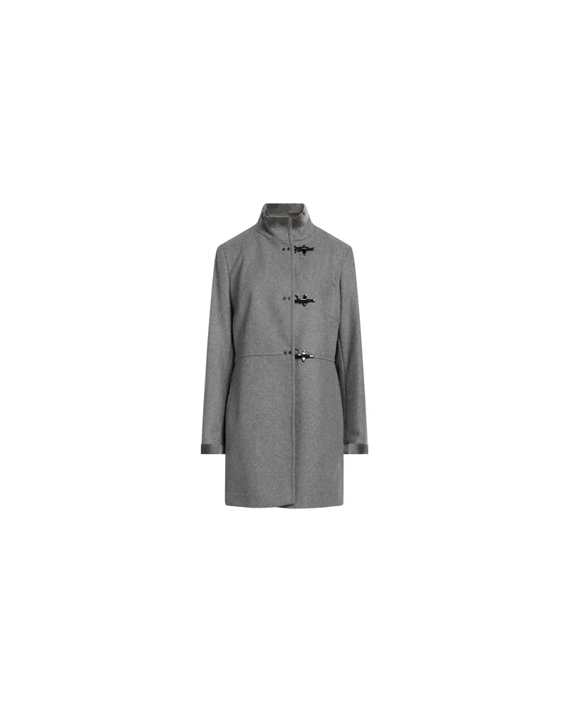 Fay JACKEN & MÄNTEL - Mäntelauf YOOX.COM Hellgrau