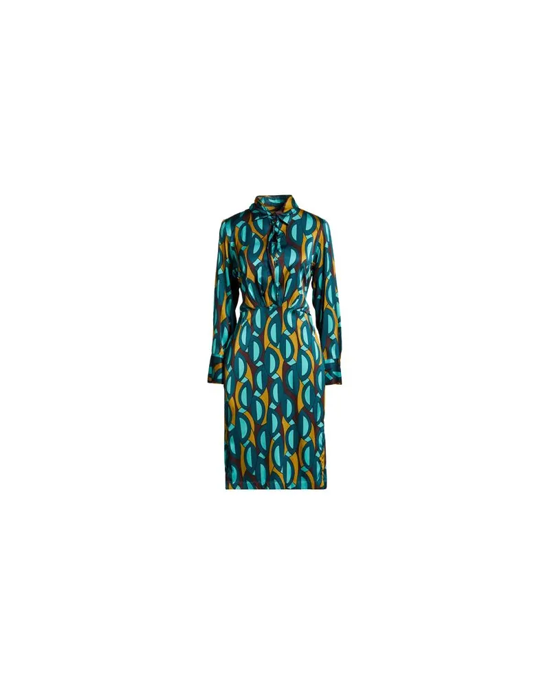 Robert Friedman KLEIDER - Midi-Kleiderauf YOOX.COM Aquamarin