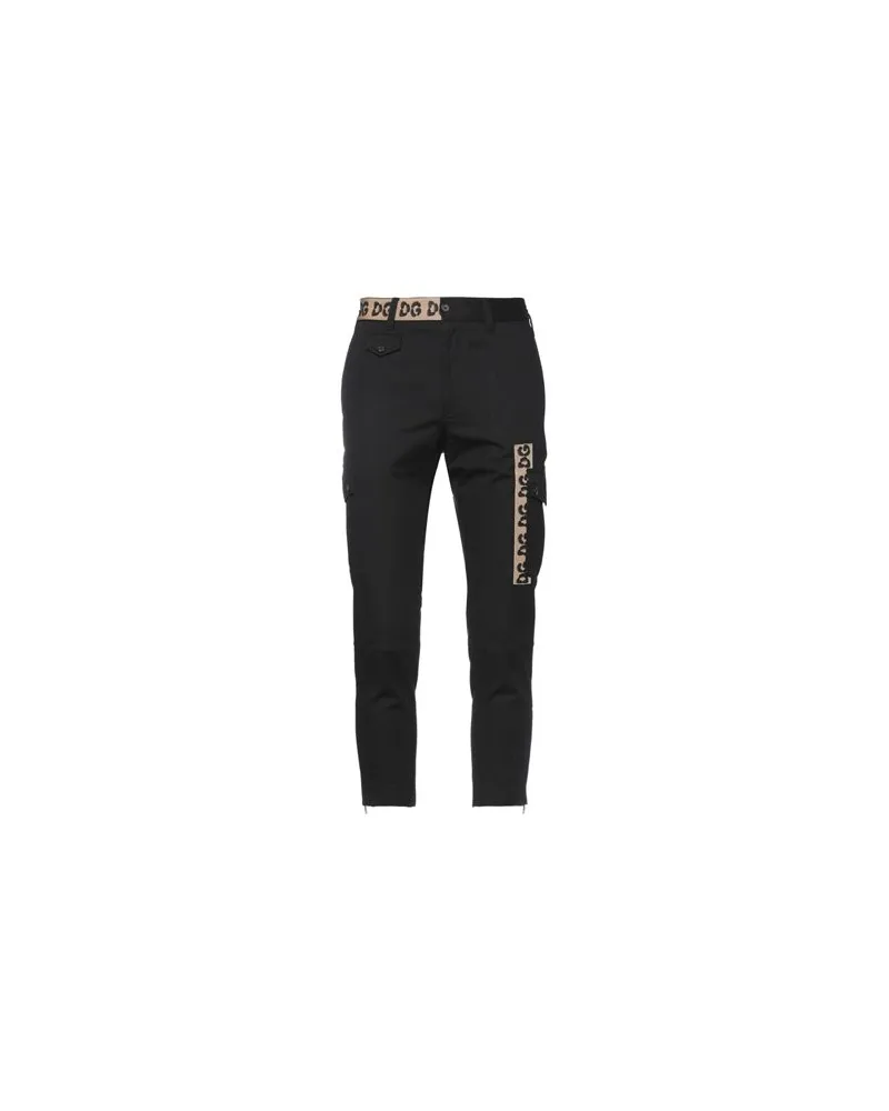 Dolce & Gabbana HOSEN & RÖCKE - Hosenauf YOOX.COM Schwarz
