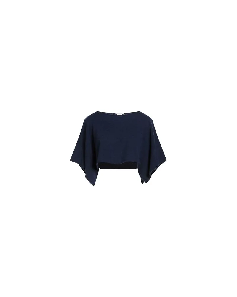 Fabiana Filippi STRICKWAREN - Wickelpulloverauf YOOX.COM Marineblau