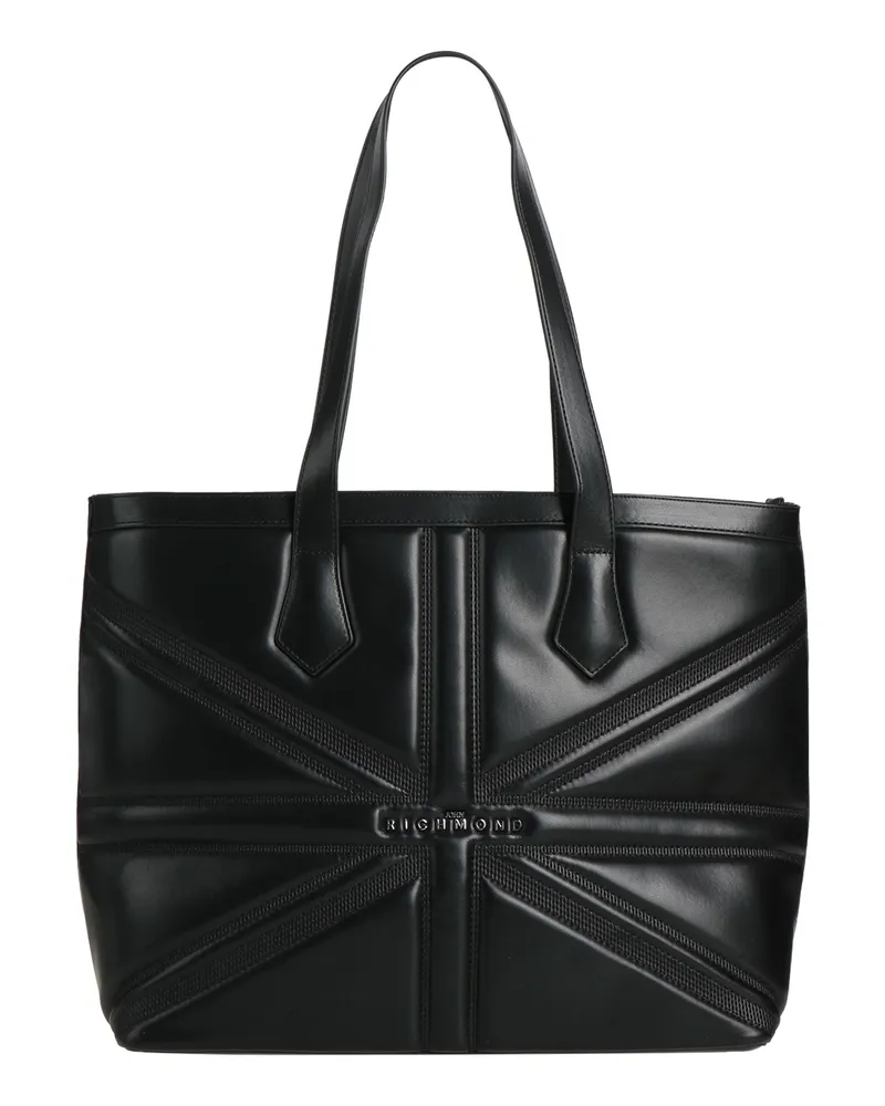 John Richmond Schultertasche Schwarz