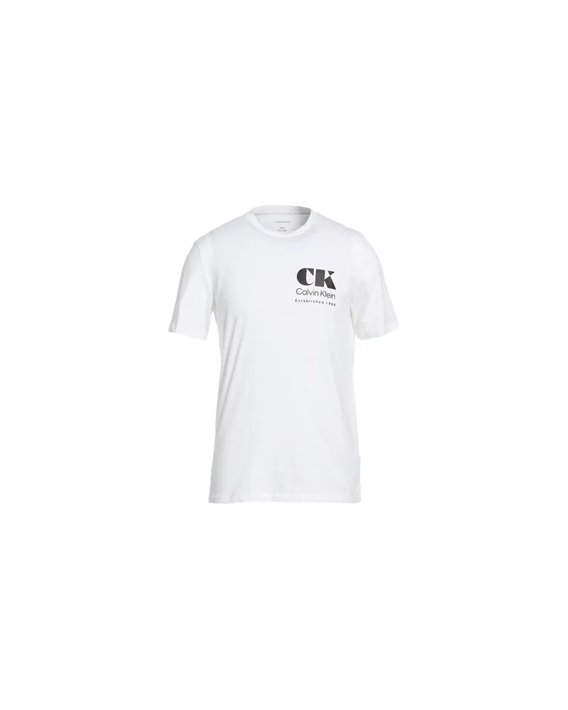 Calvin Klein TOPS - T-shirtsauf YOOX.COM Weiß
