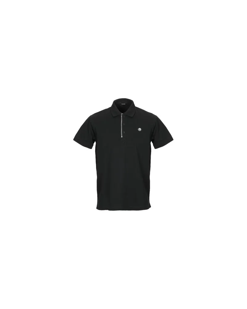 Diesel TOPS - Poloshirtsauf YOOX.COM Schwarz