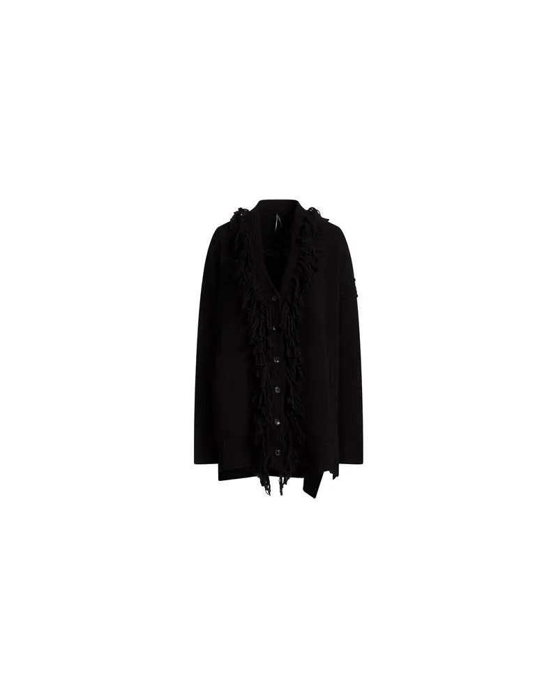 Masnada STRICKWAREN - Strickjackenauf YOOX.COM Schwarz