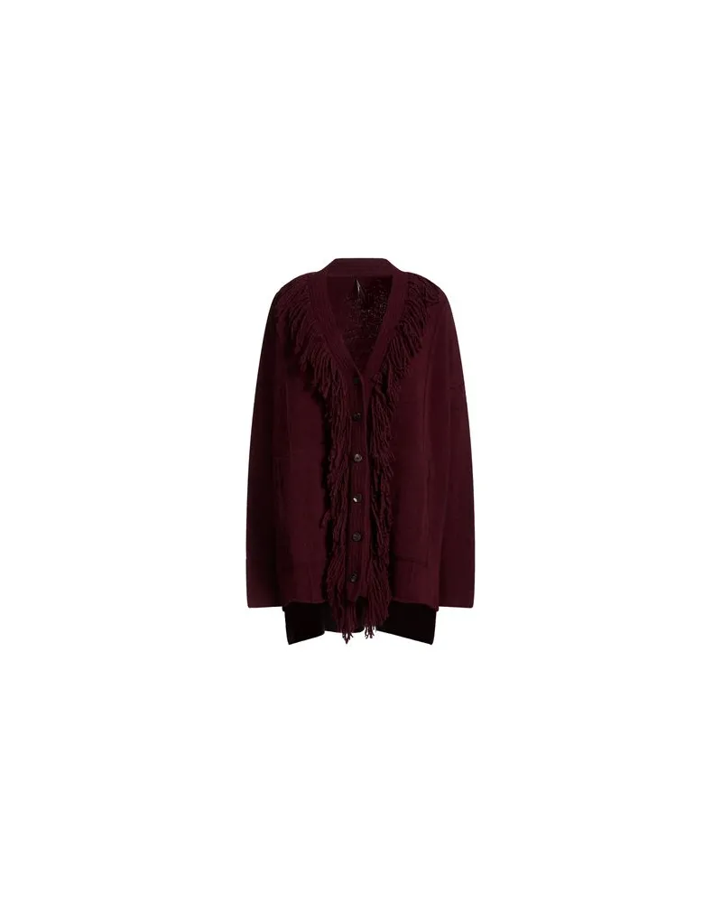 Masnada STRICKWAREN - Strickjackenauf YOOX.COM Bordeaux