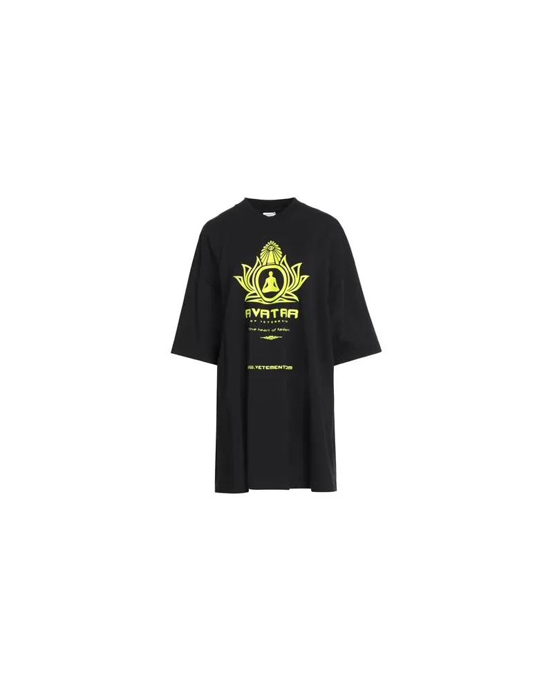 VETEMENTS TOPS - T-shirtsauf YOOX.COM Schwarz