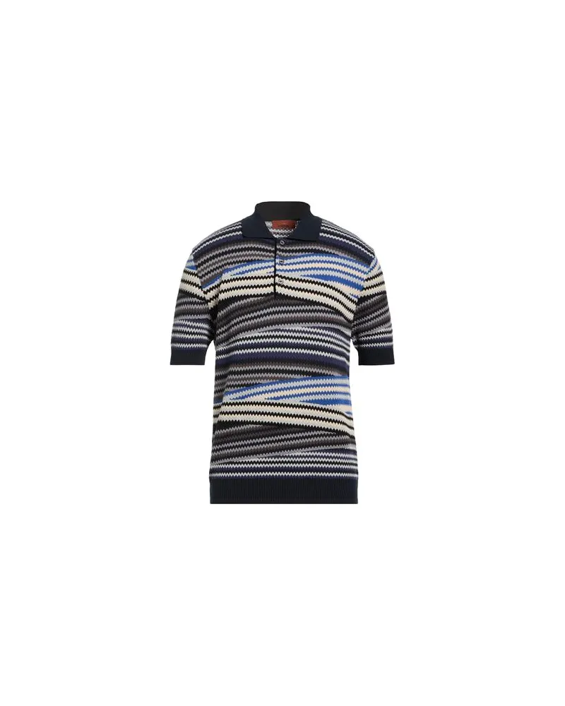Missoni TOPS - Poloshirtsauf YOOX.COM Marineblau