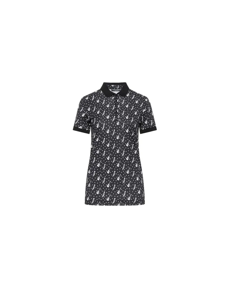 Dolce & Gabbana TOPS - Poloshirtsauf YOOX.COM Schwarz