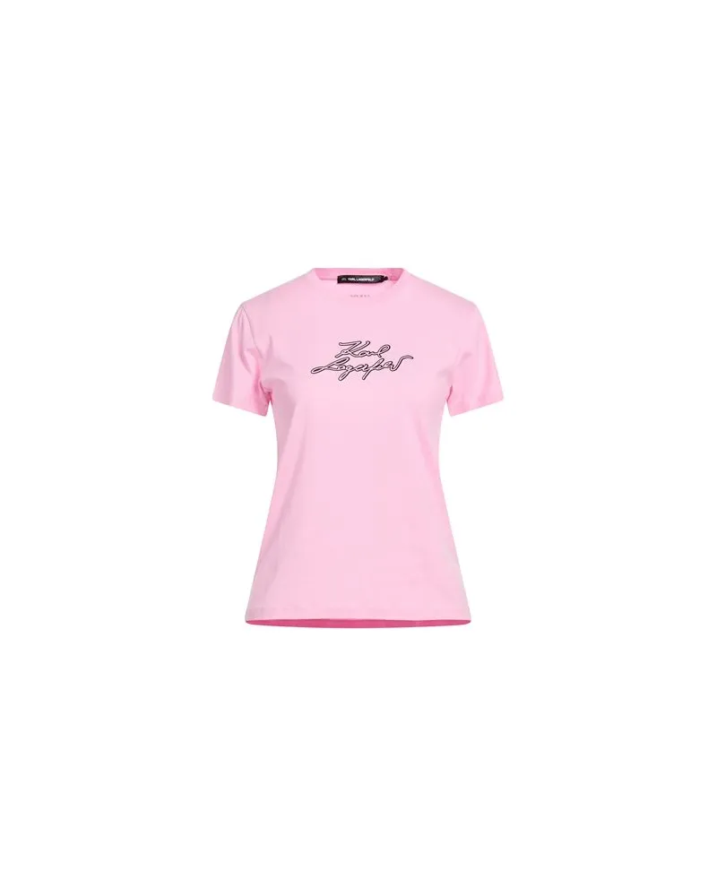 Karl Lagerfeld TOPS - T-shirtsauf YOOX.COM Rosa
