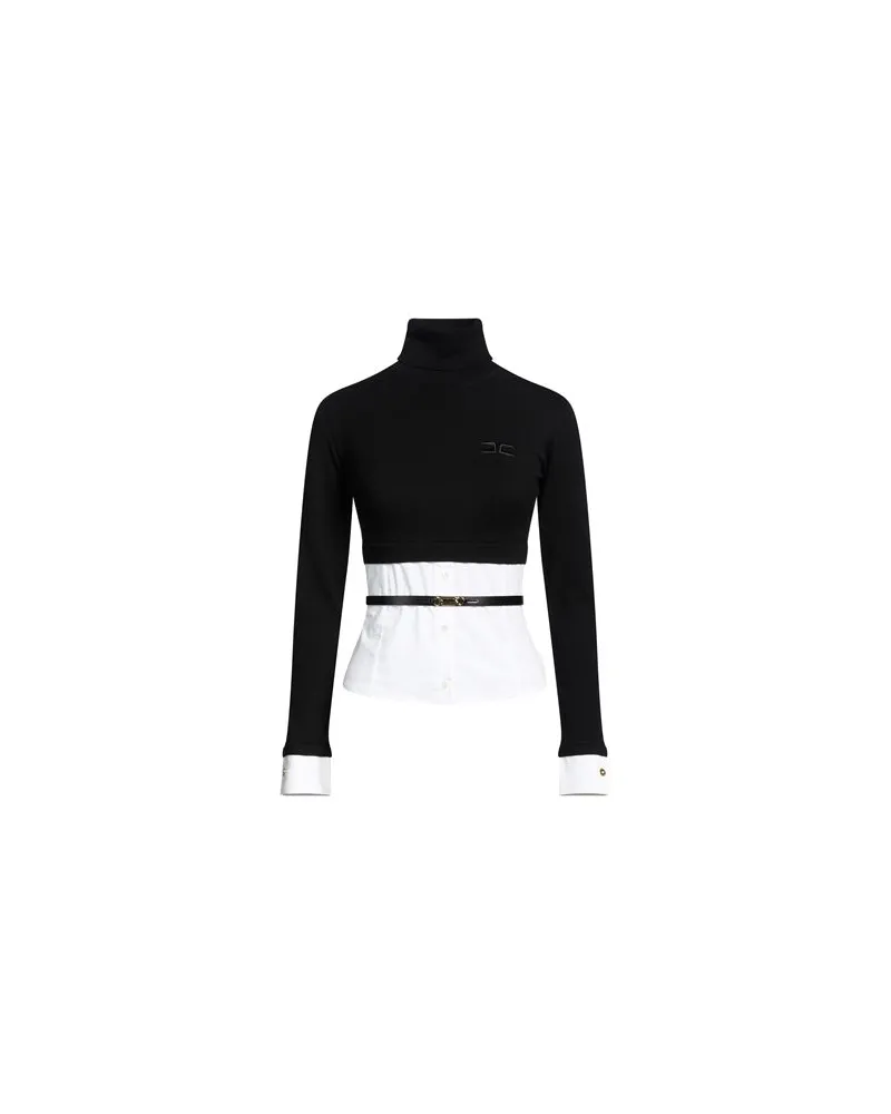 Elisabetta Franchi STRICKWAREN - Rollkragenpulloverauf YOOX.COM Schwarz
