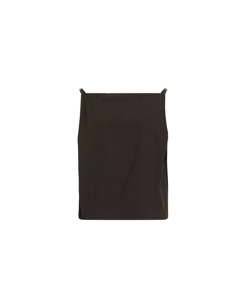 Philosophy Di Lorenzo Serafini TOPS - Topsauf YOOX.COM Dunkelbraun
