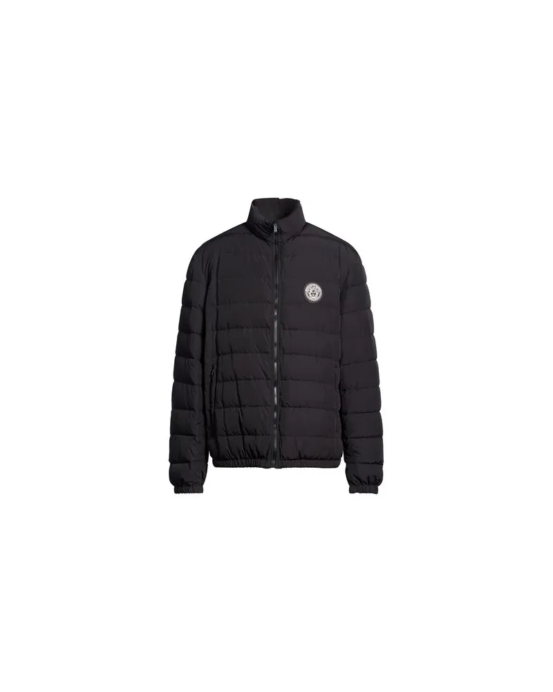 Versace JACKEN & MÄNTEL - Pufferjacken & Daunenjackenauf YOOX.COM Schwarz