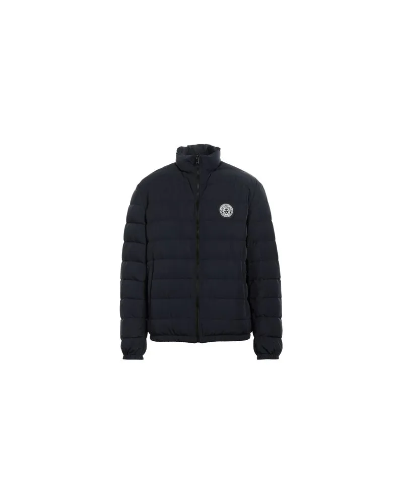 Versace JACKEN & MÄNTEL - Pufferjacken & Daunenjackenauf YOOX.COM Marineblau