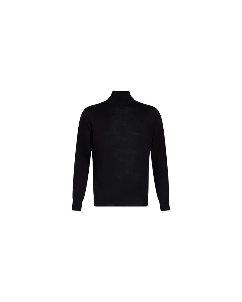 Canali STRICKWAREN - Rollkragenpulloverauf YOOX.COM Schwarz