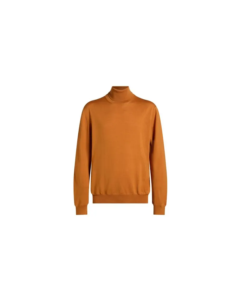 Gran Sasso STRICKWAREN - Rollkragenpulloverauf YOOX.COM Mandarine