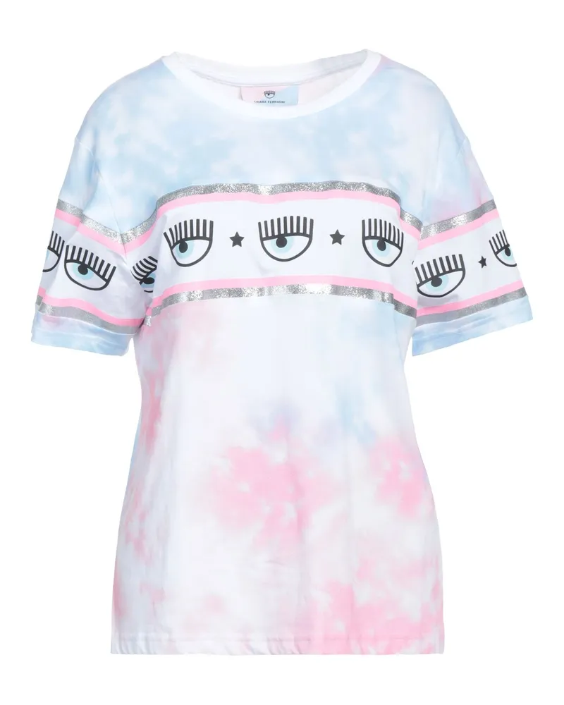 Chiara Ferragni T-shirts Azurblau