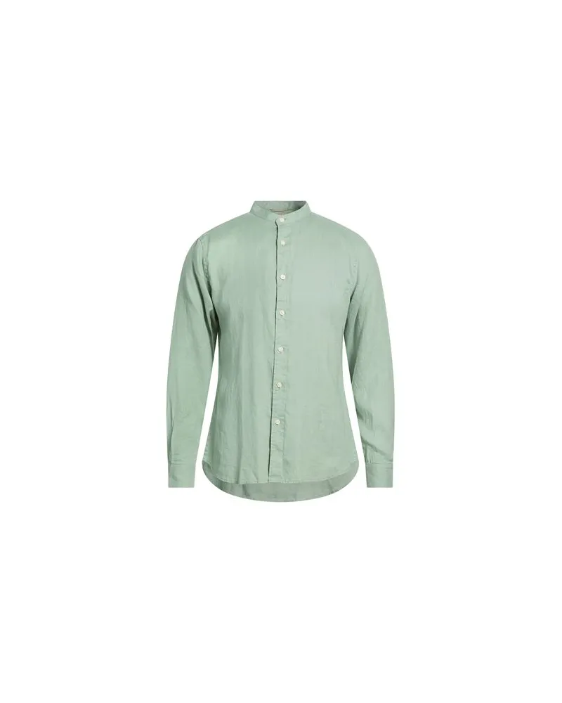 AT.P.CO TOPS - Hemdenauf YOOX.COM Salbeigrün