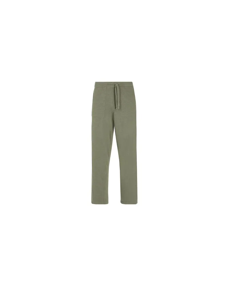 8 by Yoox COTTON RELAXED TROUSERS - HOSEN & RÖCKE - Hosenauf YOOX.COM Salbeigrün