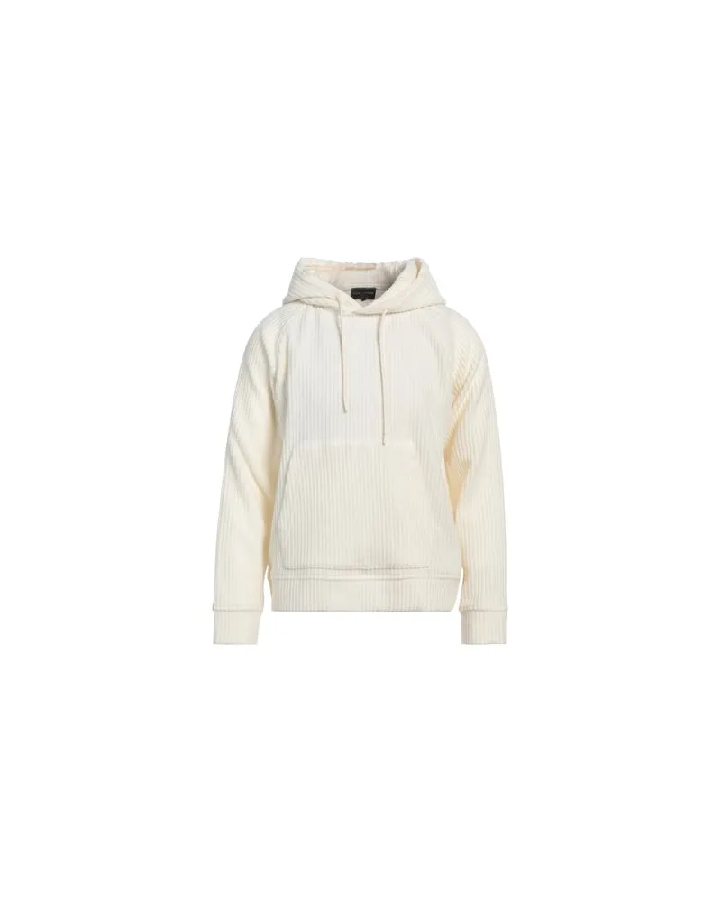 Emporio Armani TOPS - Sweatshirtsauf YOOX.COM Cremeweiß