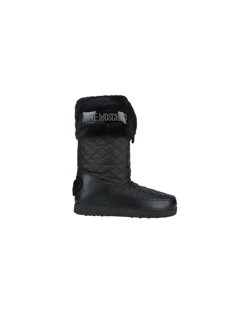 Moschino SCHUHE - Stiefelauf YOOX.COM Schwarz