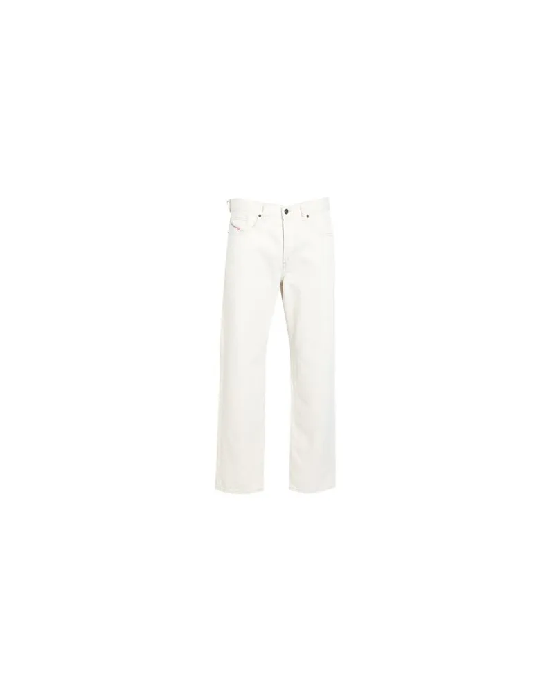 Diesel 2010 09B95 STRAIGHT JEANS  - HOSEN & RÖCKE - Jeanshosenauf YOOX.COM Elfenbein