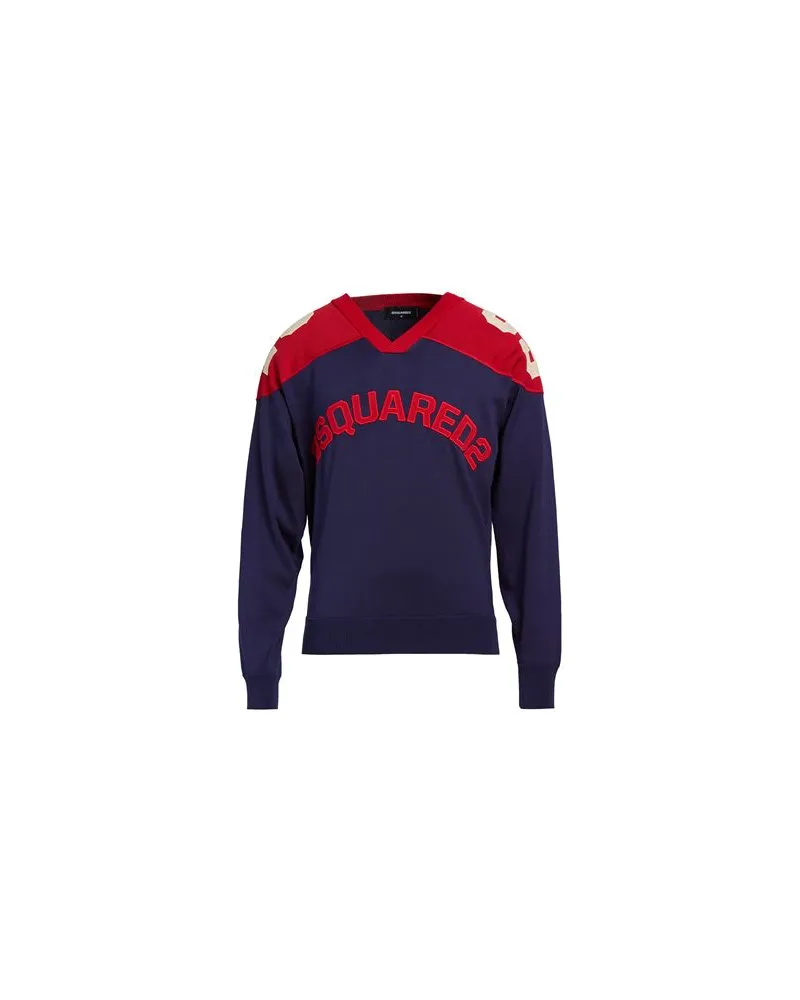 Dsquared2 STRICKWAREN - Pulloverauf YOOX.COM Marineblau