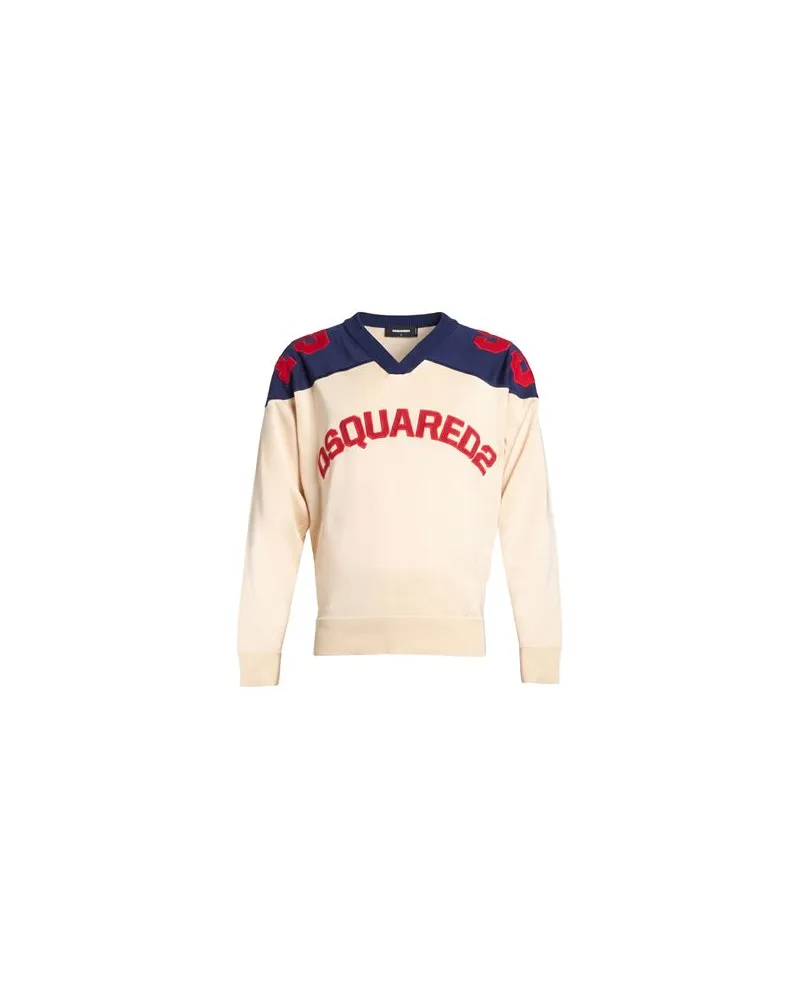 Dsquared2 STRICKWAREN - Pulloverauf YOOX.COM Beige