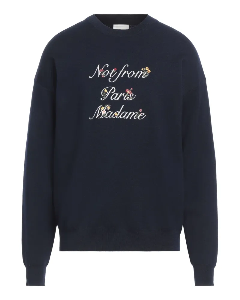 Drôle de Monsieur Pullover Nachtblau