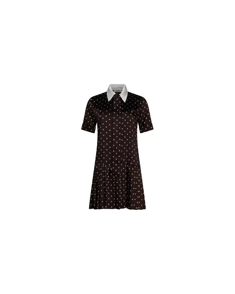 Sandro KLEIDER - Mini-Kleiderauf YOOX.COM Dunkelbraun