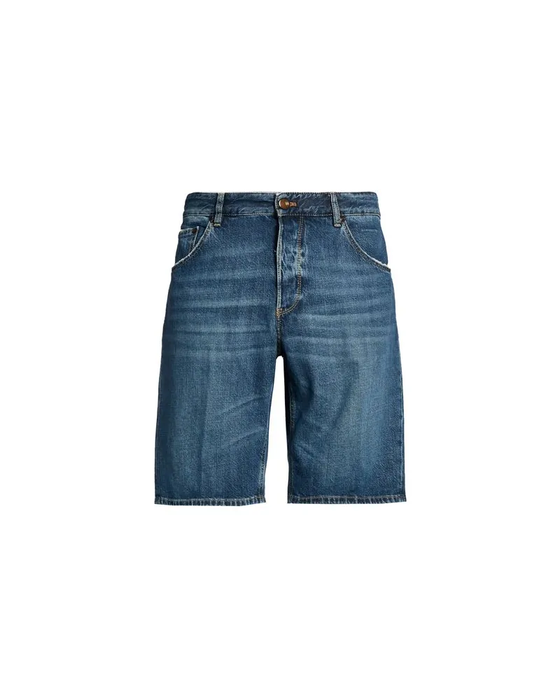 PT TORINO HOSEN & RÖCKE - Jeansshortsauf YOOX.COM Blau